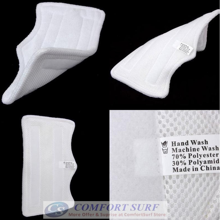 2x Replacement Reusable Microfiber Cleaning Pads For Shark Steam Mop